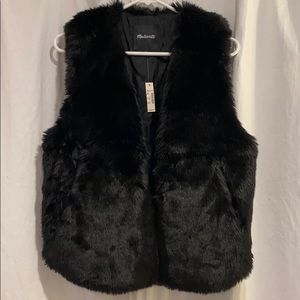 Madewell Faux Fur Vest